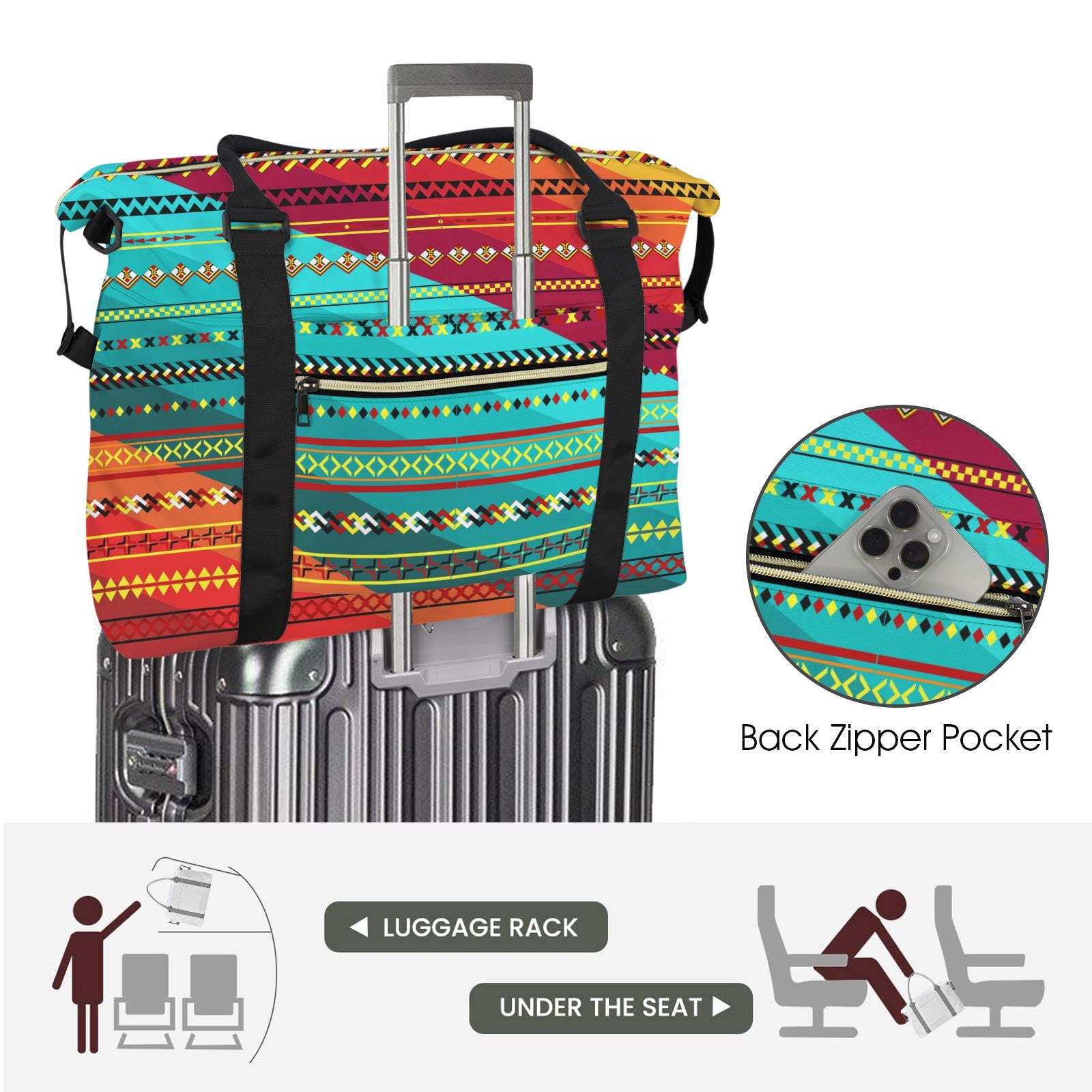 Ultra-Large Capacity Weekender Bag