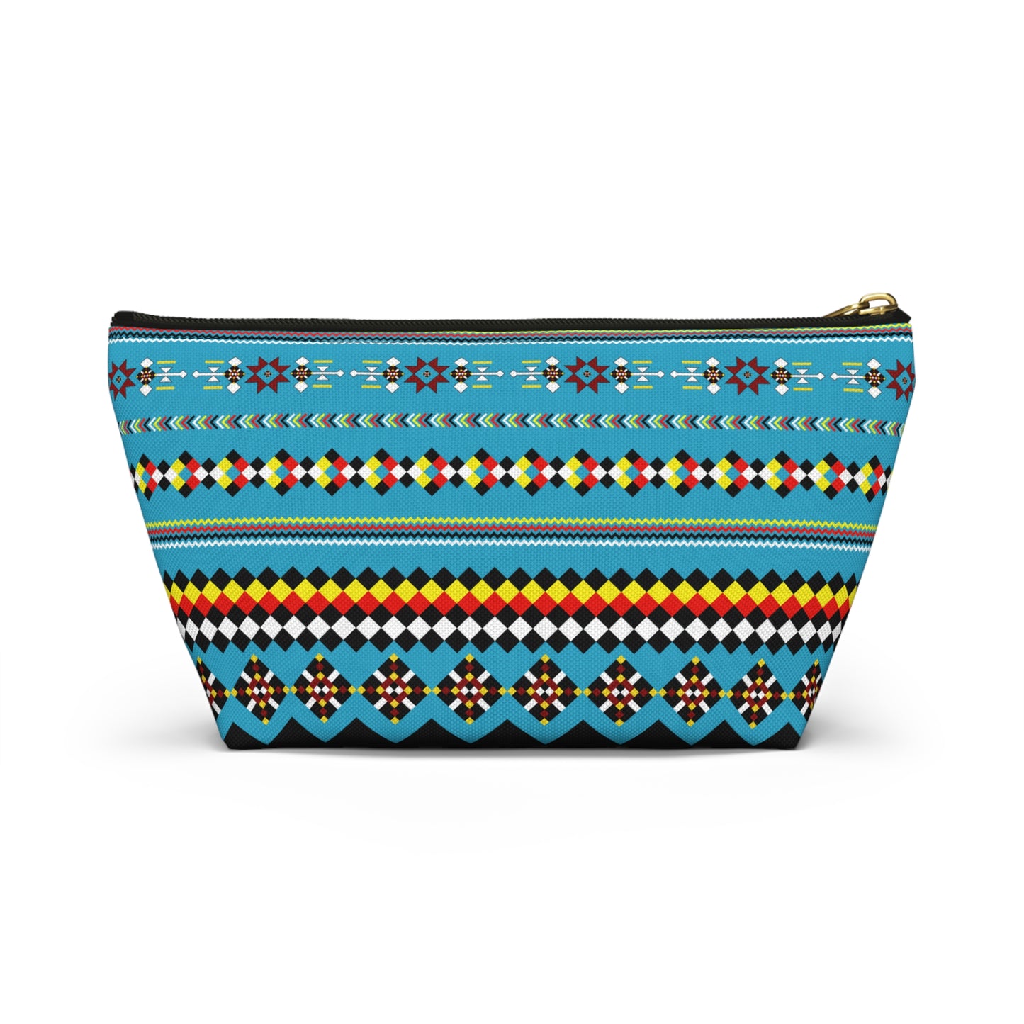 Colorful Accessory Pouch, Versatile Makeup Bag, Travel Organizer, Unique Gift for Her, Bright Patterned Clutch, Festival Essentials