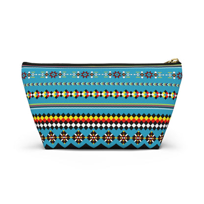 Colorful Accessory Pouch, Versatile Makeup Bag, Travel Organizer, Unique Gift for Her, Bright Patterned Clutch, Festival Essentials