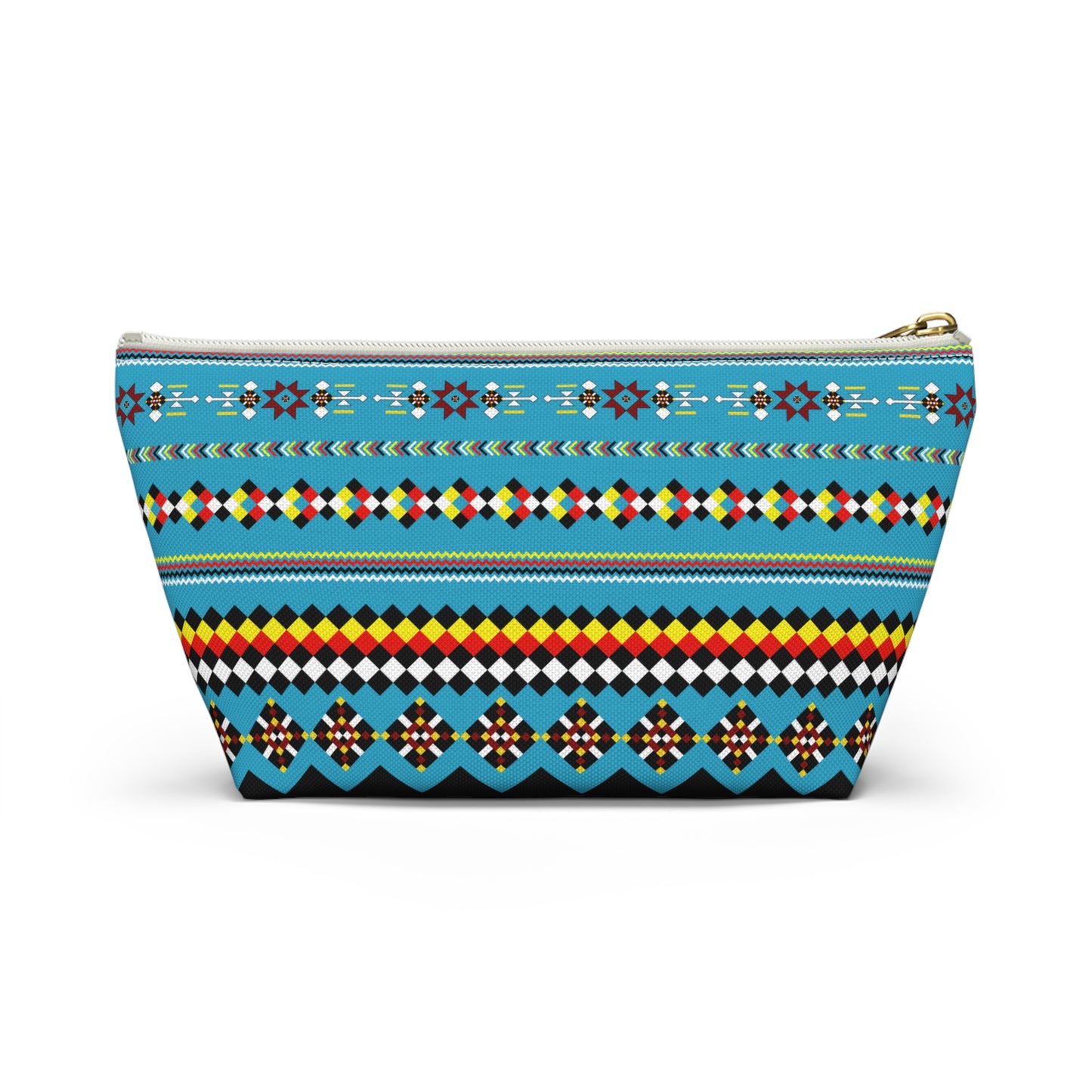 Colorful Accessory Pouch, Versatile Makeup Bag, Travel Organizer, Unique Gift for Her, Bright Patterned Clutch, Festival Essentials