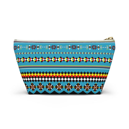 Colorful Accessory Pouch, Versatile Makeup Bag, Travel Organizer, Unique Gift for Her, Bright Patterned Clutch, Festival Essentials
