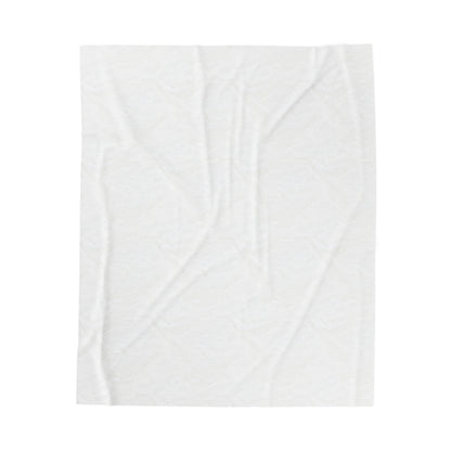 Blue Velveteen Plush Wayne OneShop Blanket