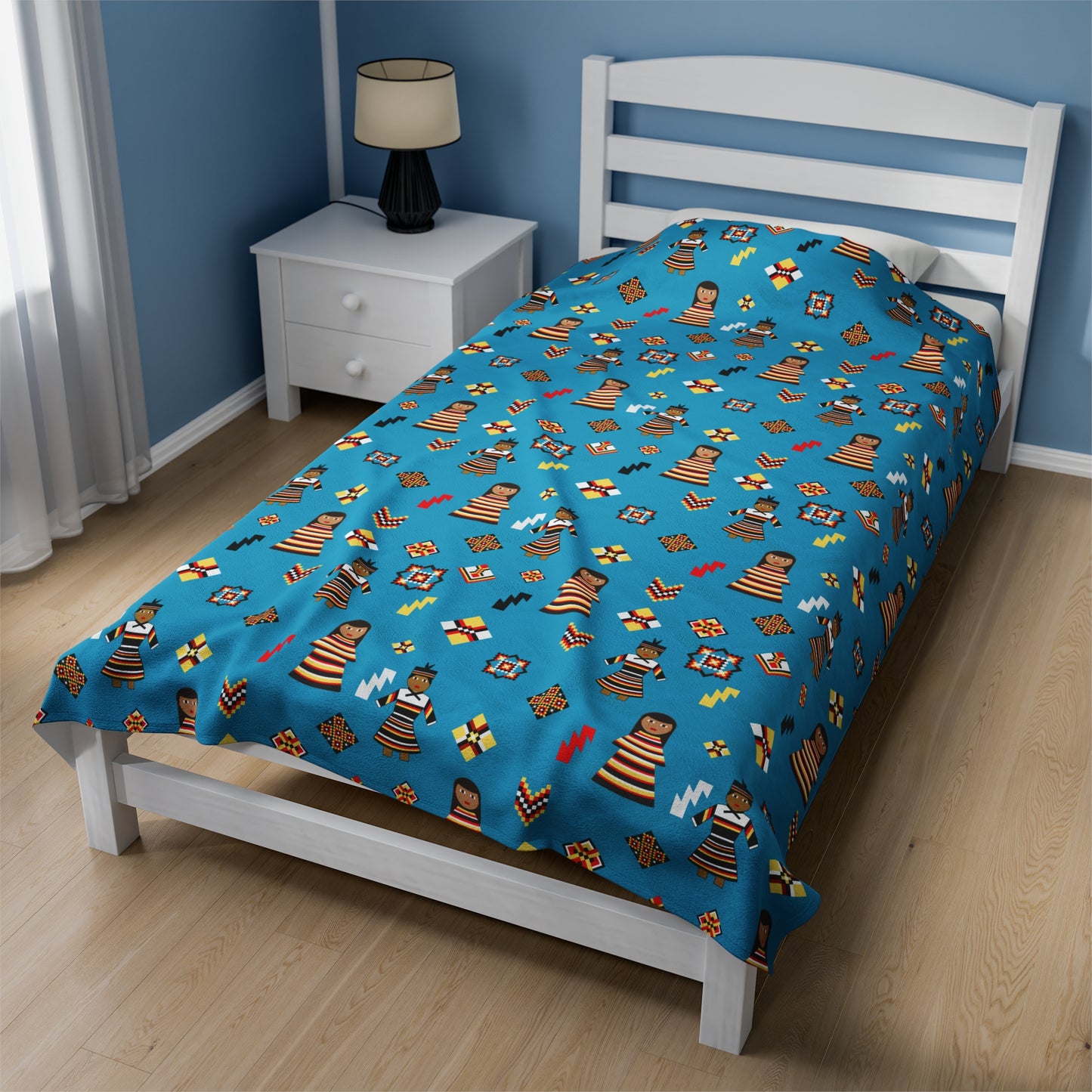 Seminole Dolls Velveteen Plush Blanket