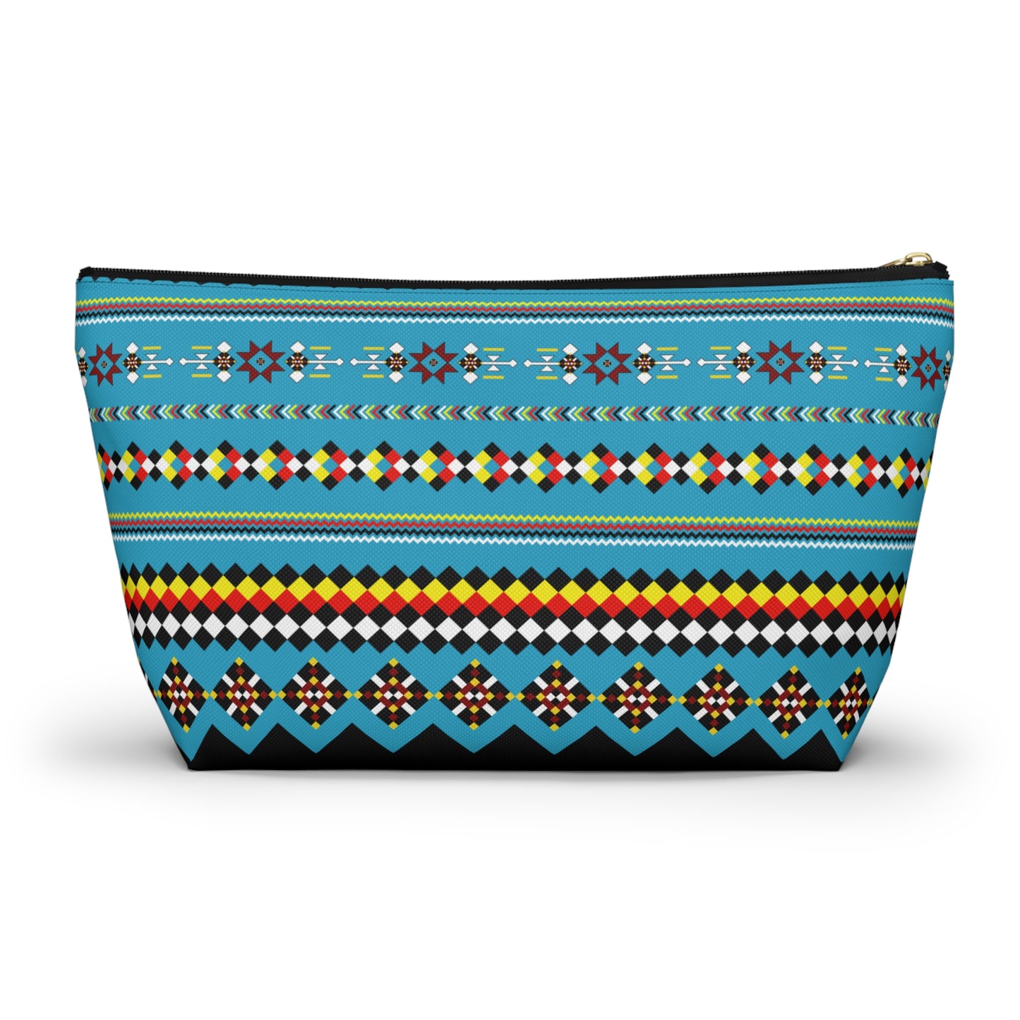 Colorful Accessory Pouch, Versatile Makeup Bag, Travel Organizer, Unique Gift for Her, Bright Patterned Clutch, Festival Essentials