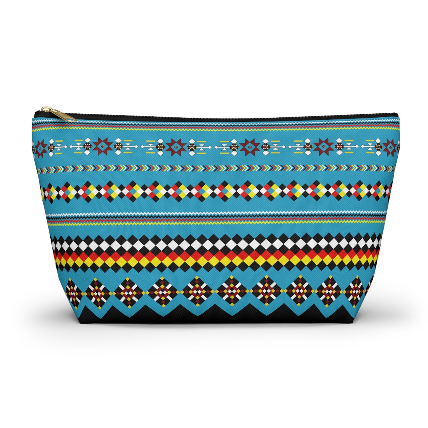 Colorful Accessory Pouch, Versatile Makeup Bag, Travel Organizer, Unique Gift for Her, Bright Patterned Clutch, Festival Essentials