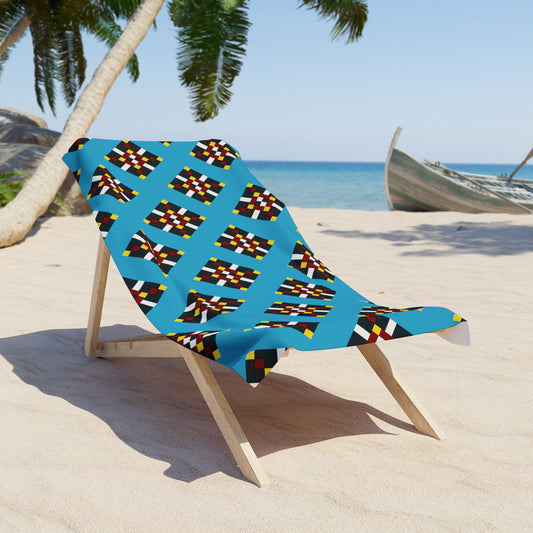 Blue Beach Towel