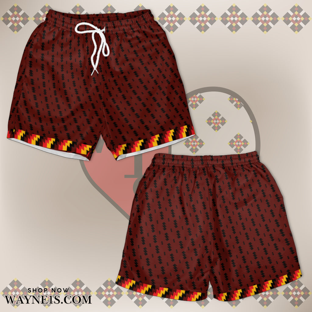 Red Lightning Youth Hawaiian Shorts