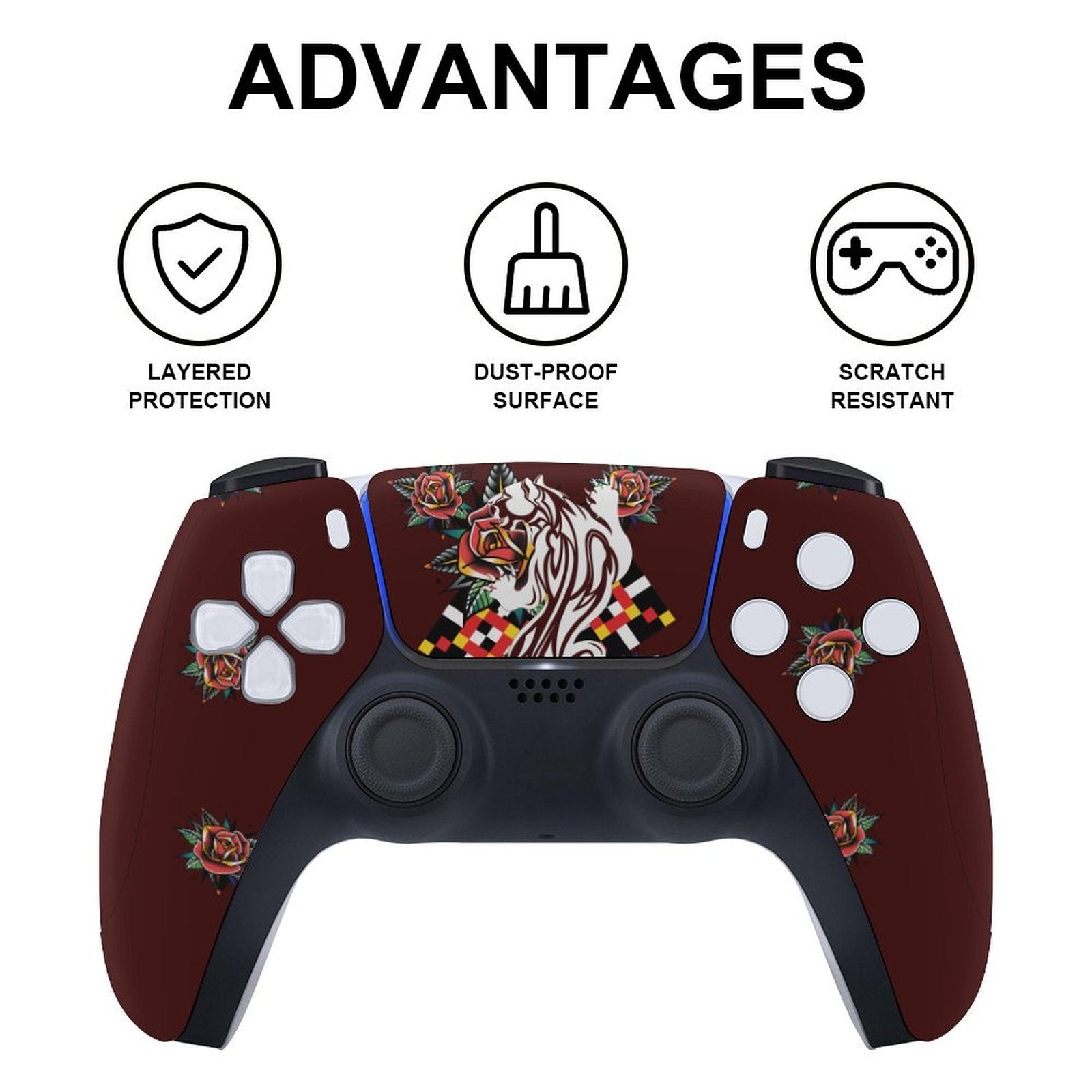 Panther Design PS5 Game Console Sticker (Digital Version)