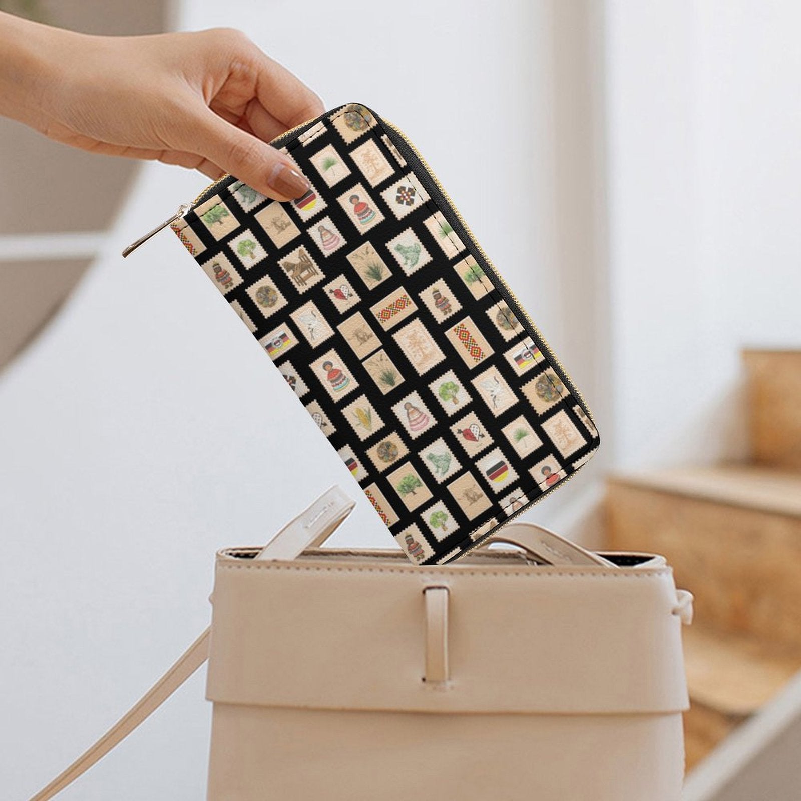 Postage Leather Wallet