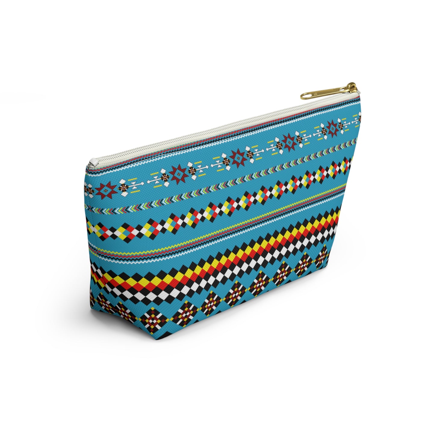 Colorful Accessory Pouch, Versatile Makeup Bag, Travel Organizer, Unique Gift for Her, Bright Patterned Clutch, Festival Essentials