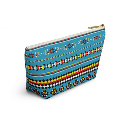 Colorful Accessory Pouch, Versatile Makeup Bag, Travel Organizer, Unique Gift for Her, Bright Patterned Clutch, Festival Essentials