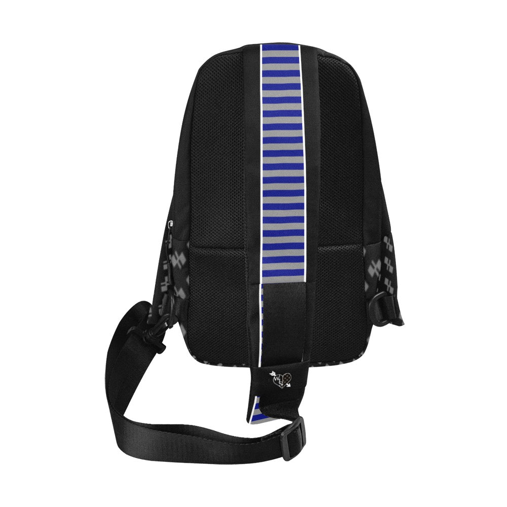 Navy Bolt | Chest Bag