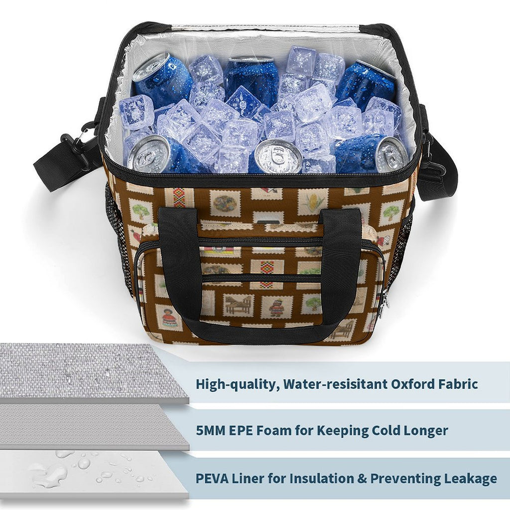 Mocha Camping Cooler Bag