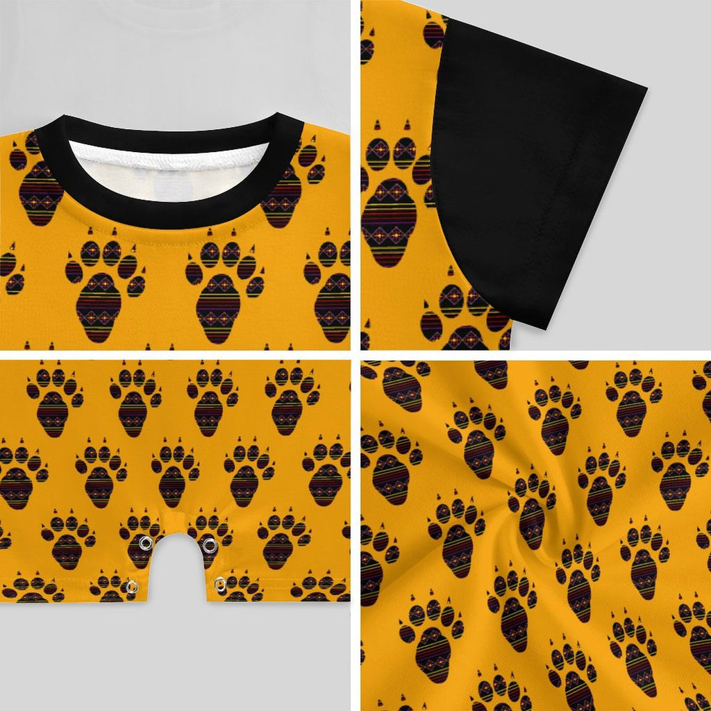 Otter Paw Baby Romper