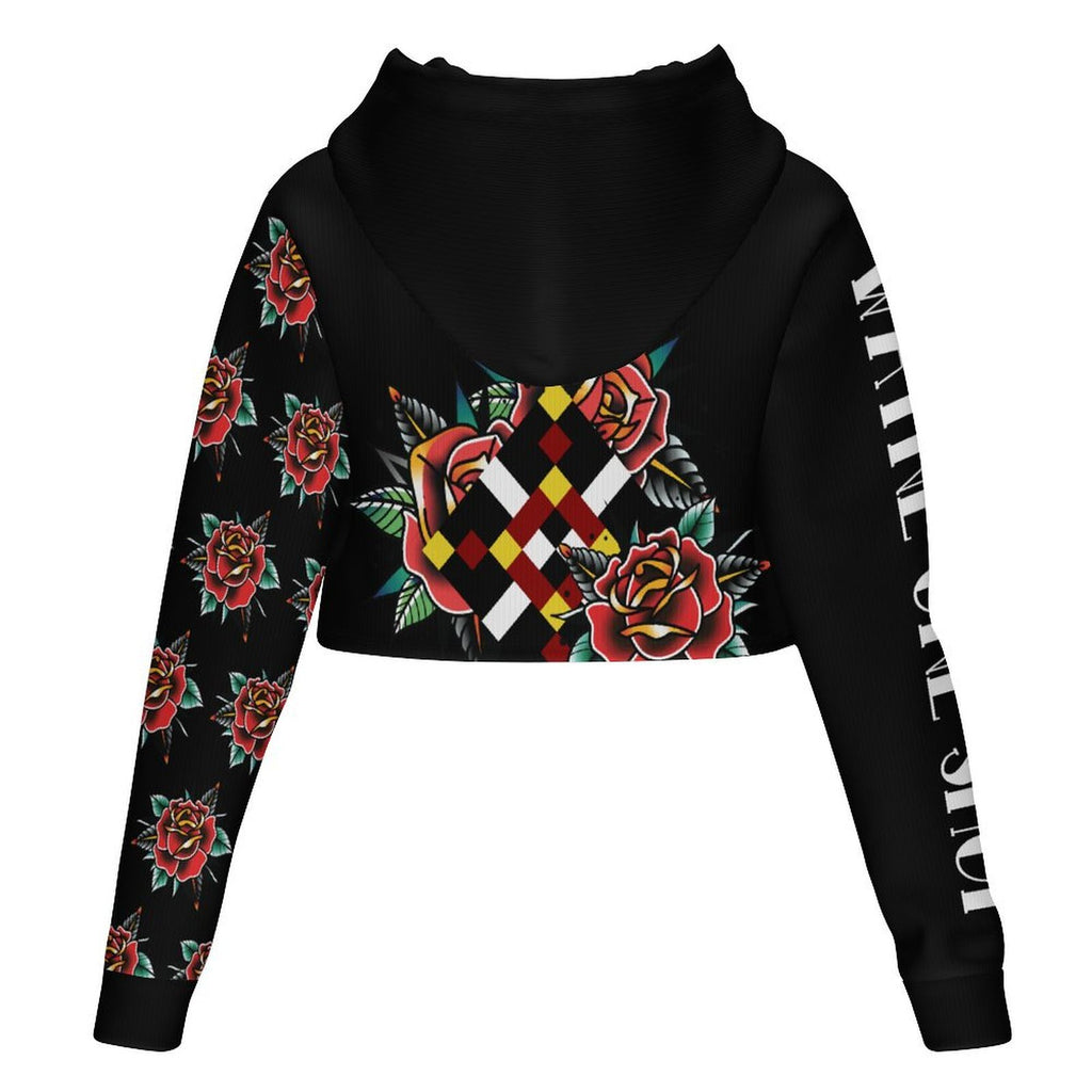 W1S Women's Cropped Hoodie