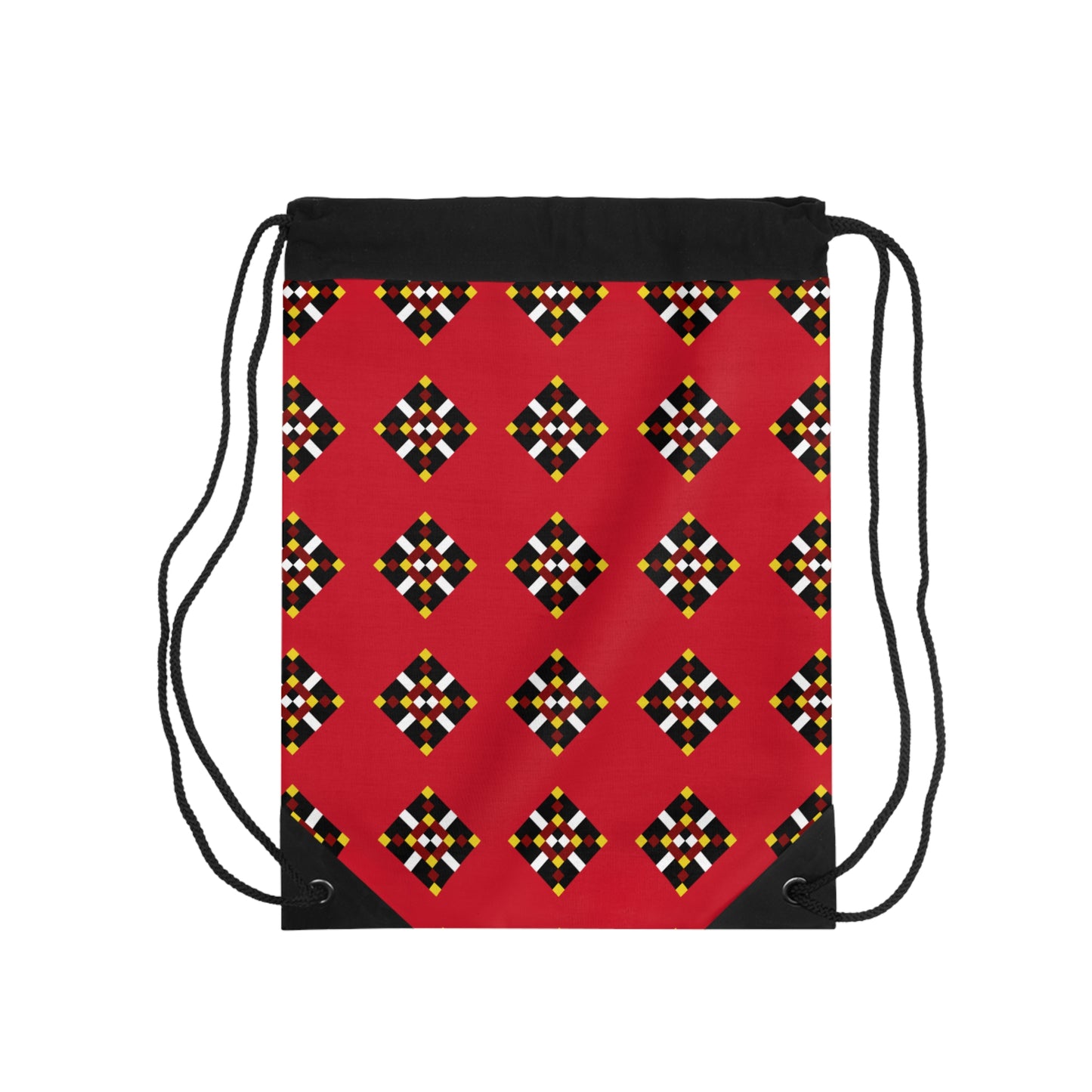 WayneOneShop Red Drawstring Bag