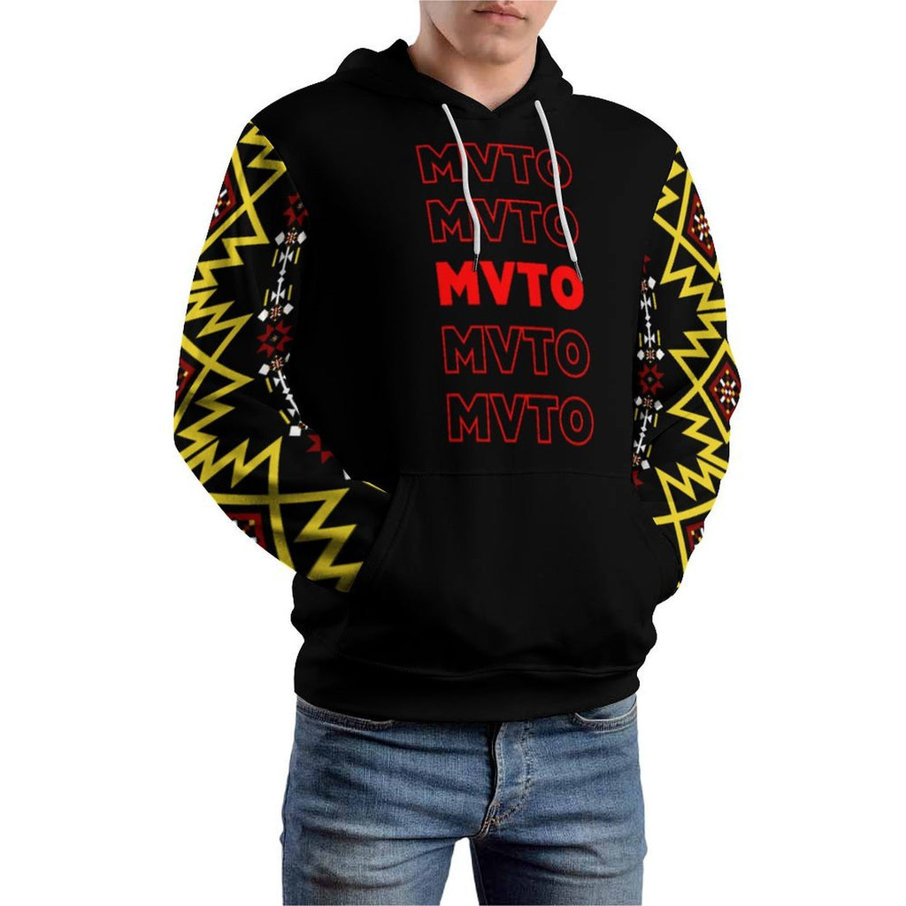 Thank You Design Loose Fit Hoodie (Creek) for Adults