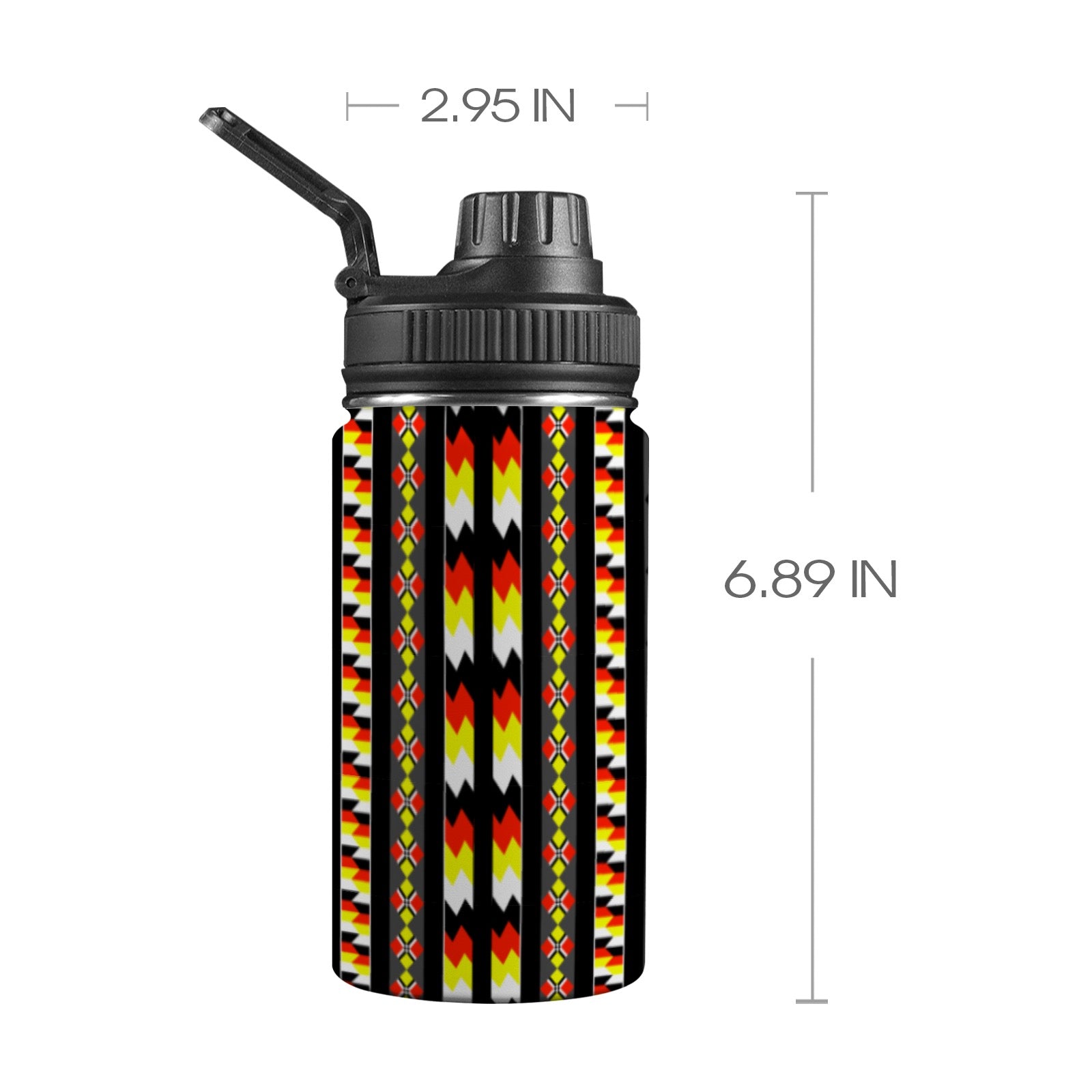 Kids Water Bottle with Chug Lid (12 oz)