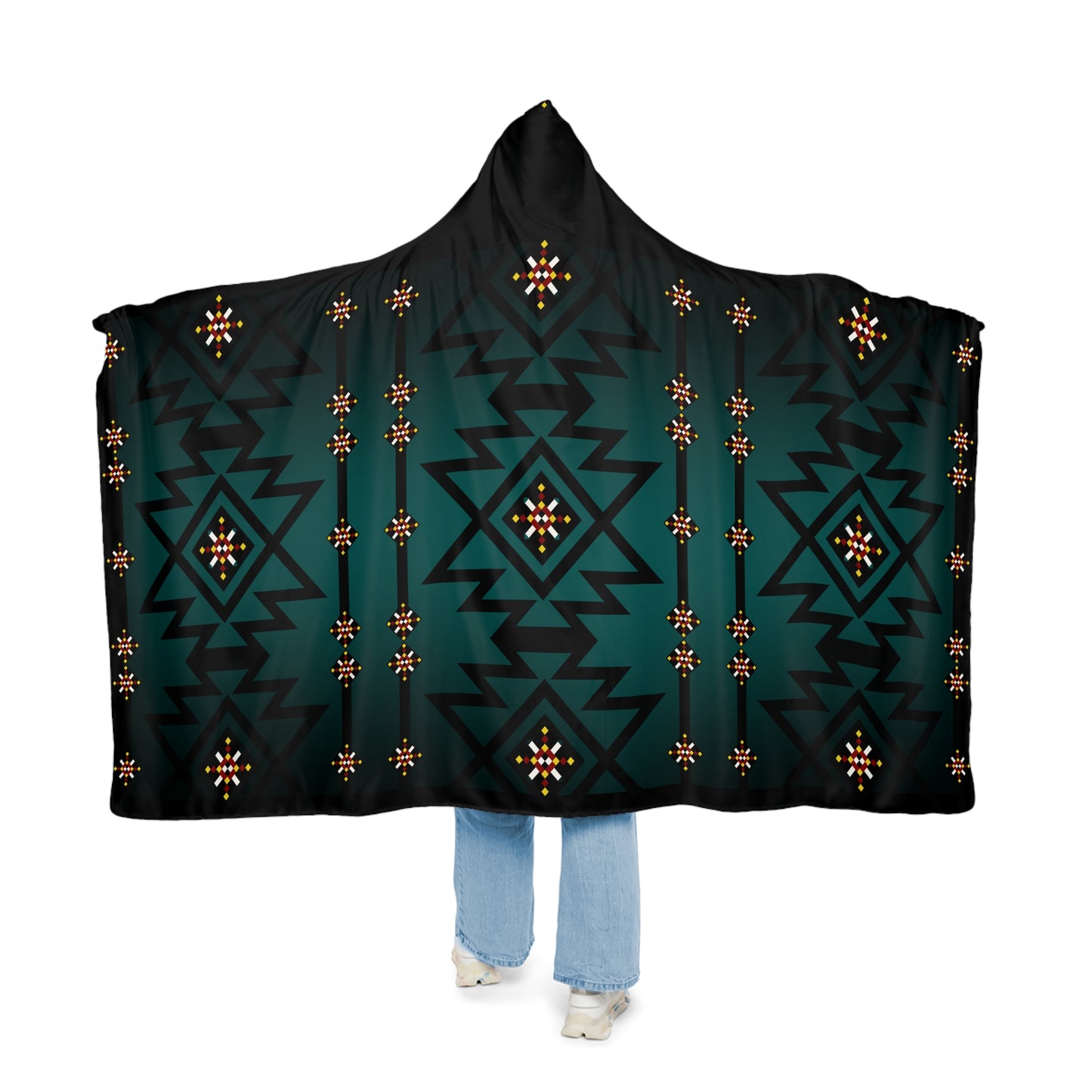 Cozy Reversible Snuggle Blanket, Warm Throw for Housewarming, Camping, Movie Nights, Gift for Him, Boho Decor