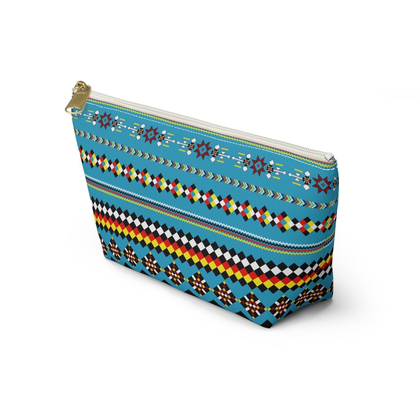 Colorful Accessory Pouch, Versatile Makeup Bag, Travel Organizer, Unique Gift for Her, Bright Patterned Clutch, Festival Essentials