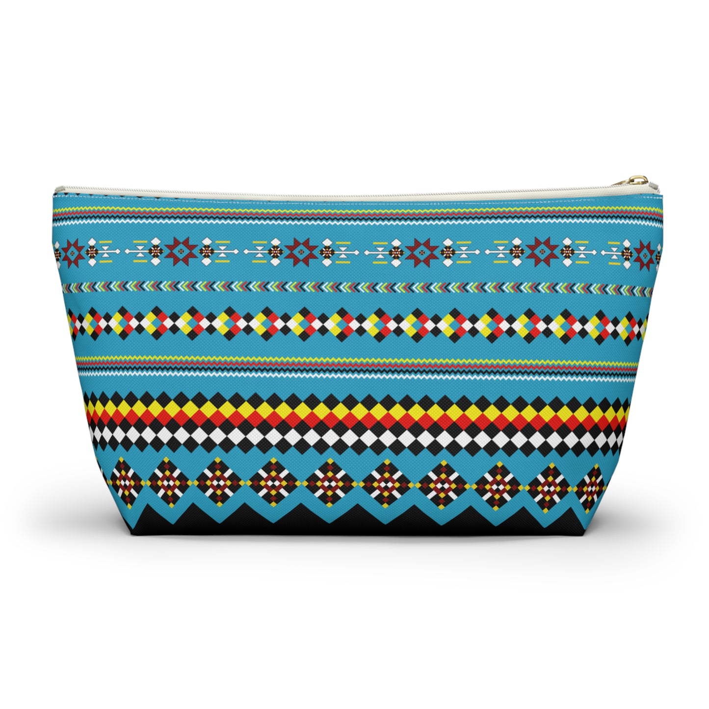 Colorful Accessory Pouch, Versatile Makeup Bag, Travel Organizer, Unique Gift for Her, Bright Patterned Clutch, Festival Essentials