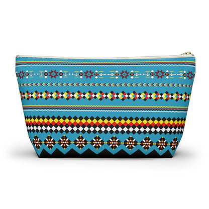 Colorful Accessory Pouch, Versatile Makeup Bag, Travel Organizer, Unique Gift for Her, Bright Patterned Clutch, Festival Essentials