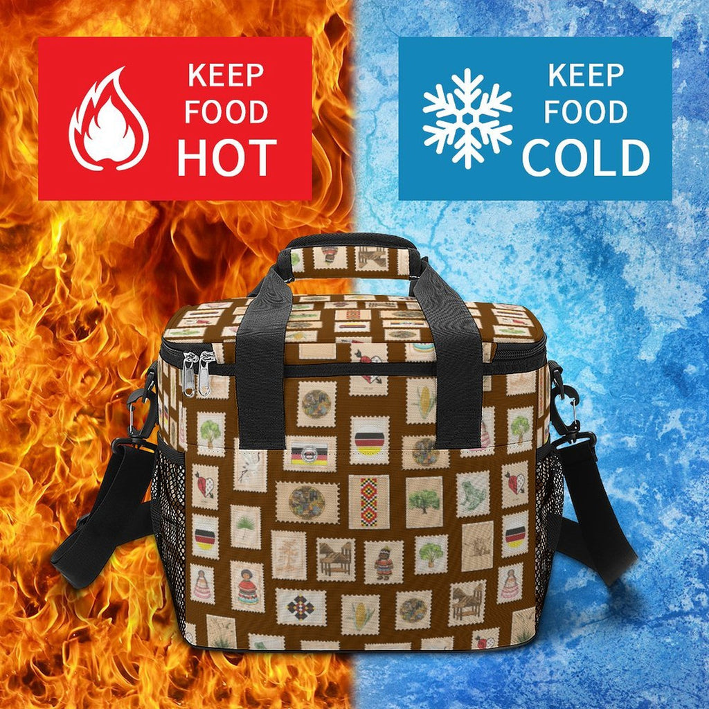 Mocha Camping Cooler Bag
