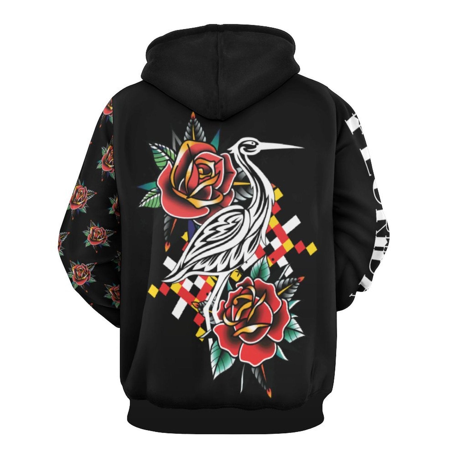Bird Loose Fit Hoodie for Adults