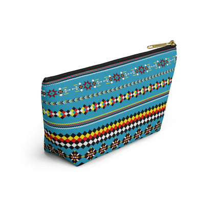 Colorful Accessory Pouch, Versatile Makeup Bag, Travel Organizer, Unique Gift for Her, Bright Patterned Clutch, Festival Essentials