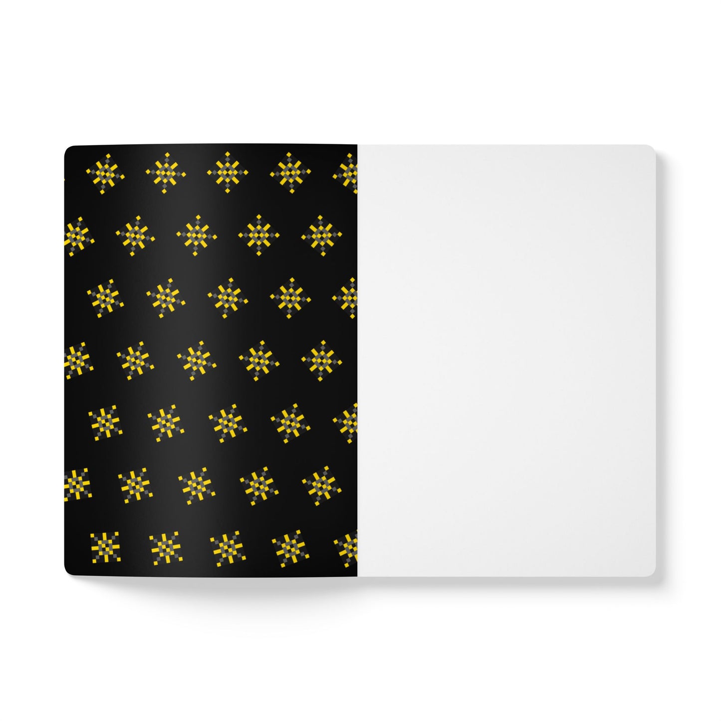 Crown Print Softcover Journal | Stylish Notebook for Notes, Gifts, Diaries, Sketchnotes, Royalty Theme