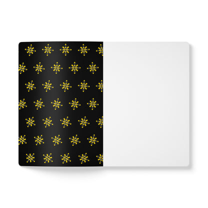 Crown Print Softcover Journal | Stylish Notebook for Notes, Gifts, Diaries, Sketchnotes, Royalty Theme
