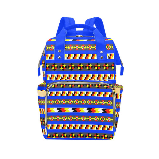 Blue Chic Multifunctional Backpack | Trendy Bag, Stylish Mama Bag, Tote, Baby Shower Gift, Eco-Friendly Backpack
