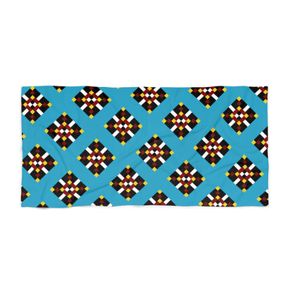 Blue Beach Towel
