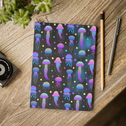Mystical Jellyfish Softcover Journal - Ocean-themed for Writing, Drawing, Gifts, Thoughtful Notes, Underwater Lovers