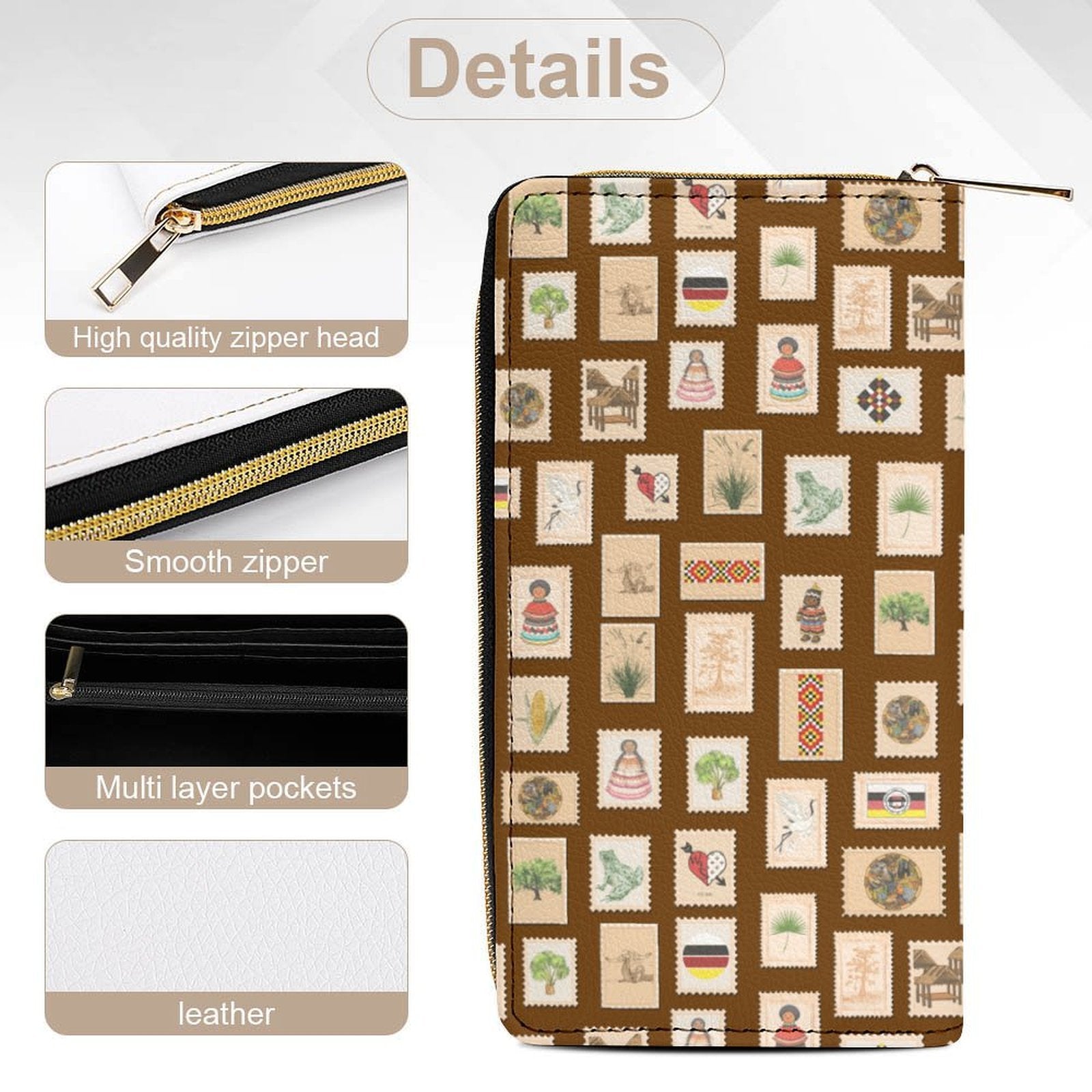 Mocha Leather Wallet