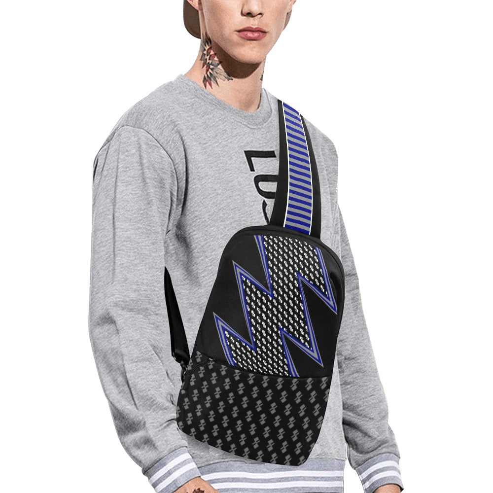 Navy Bolt | Chest Bag