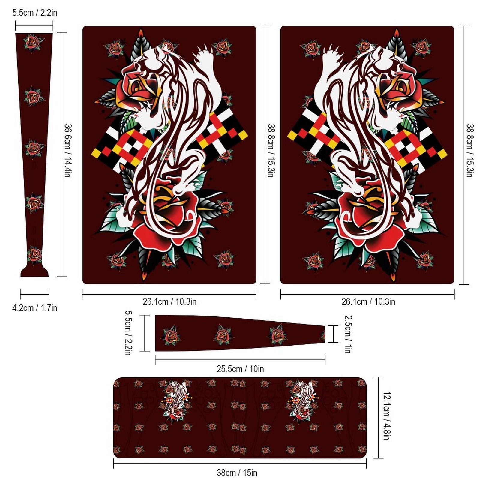 Panther Design PS5 Game Console Sticker (Digital Version)