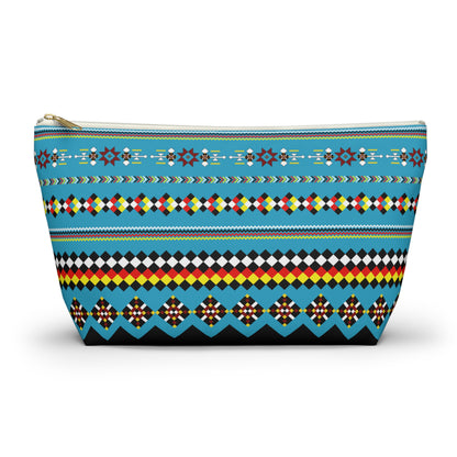Colorful Accessory Pouch, Versatile Makeup Bag, Travel Organizer, Unique Gift for Her, Bright Patterned Clutch, Festival Essentials