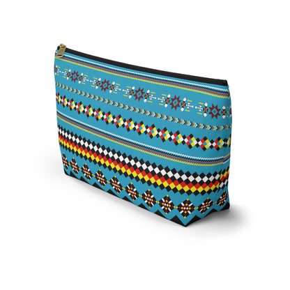 Colorful Accessory Pouch, Versatile Makeup Bag, Travel Organizer, Unique Gift for Her, Bright Patterned Clutch, Festival Essentials