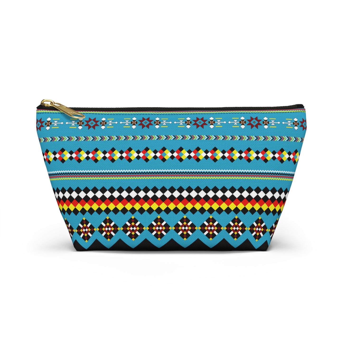 Colorful Accessory Pouch, Versatile Makeup Bag, Travel Organizer, Unique Gift for Her, Bright Patterned Clutch, Festival Essentials