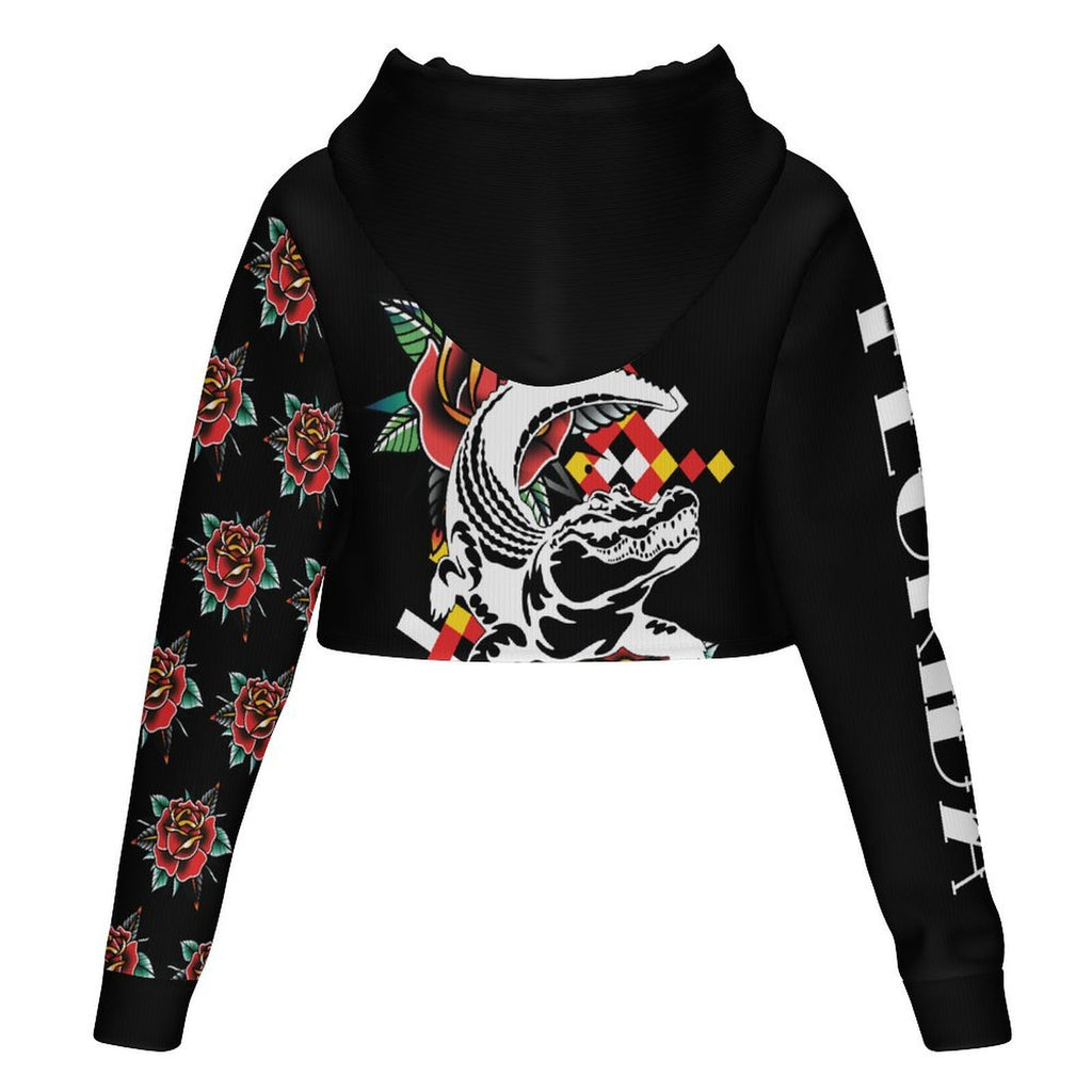Alligator Women's Cropped Hoodie