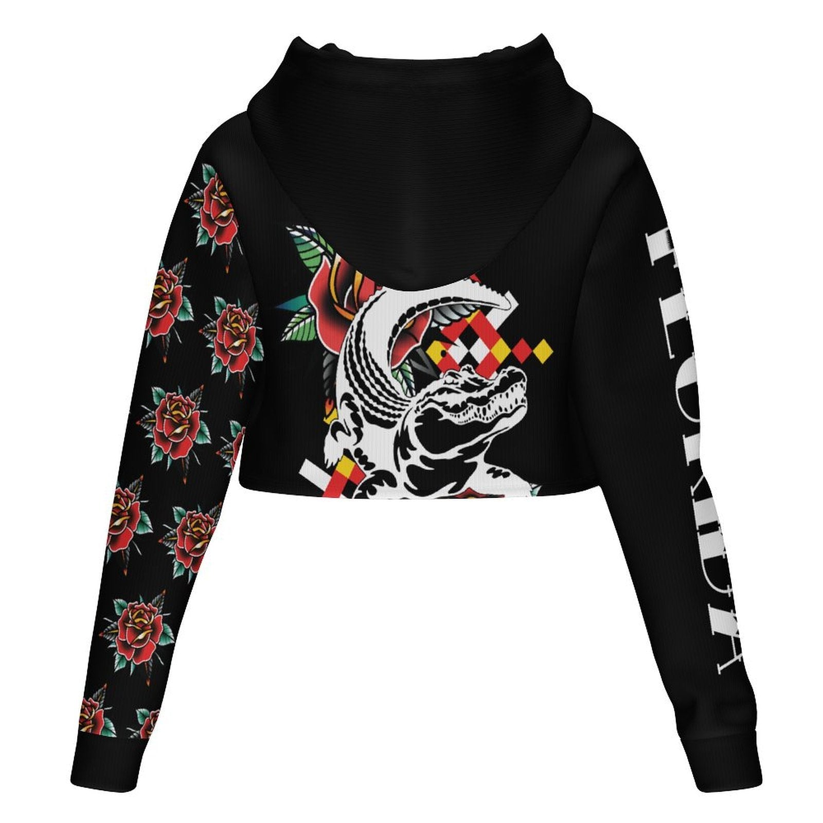 Alligator Women's Cropped Hoodie