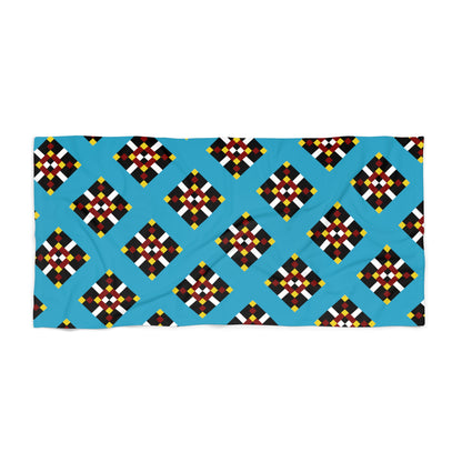 Blue Beach Towel