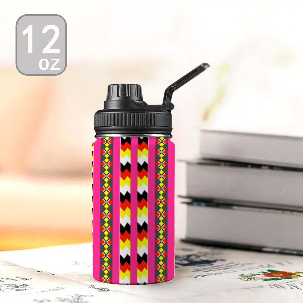 Strawberry Kids Water Bottle with Chug Lid (12 oz)