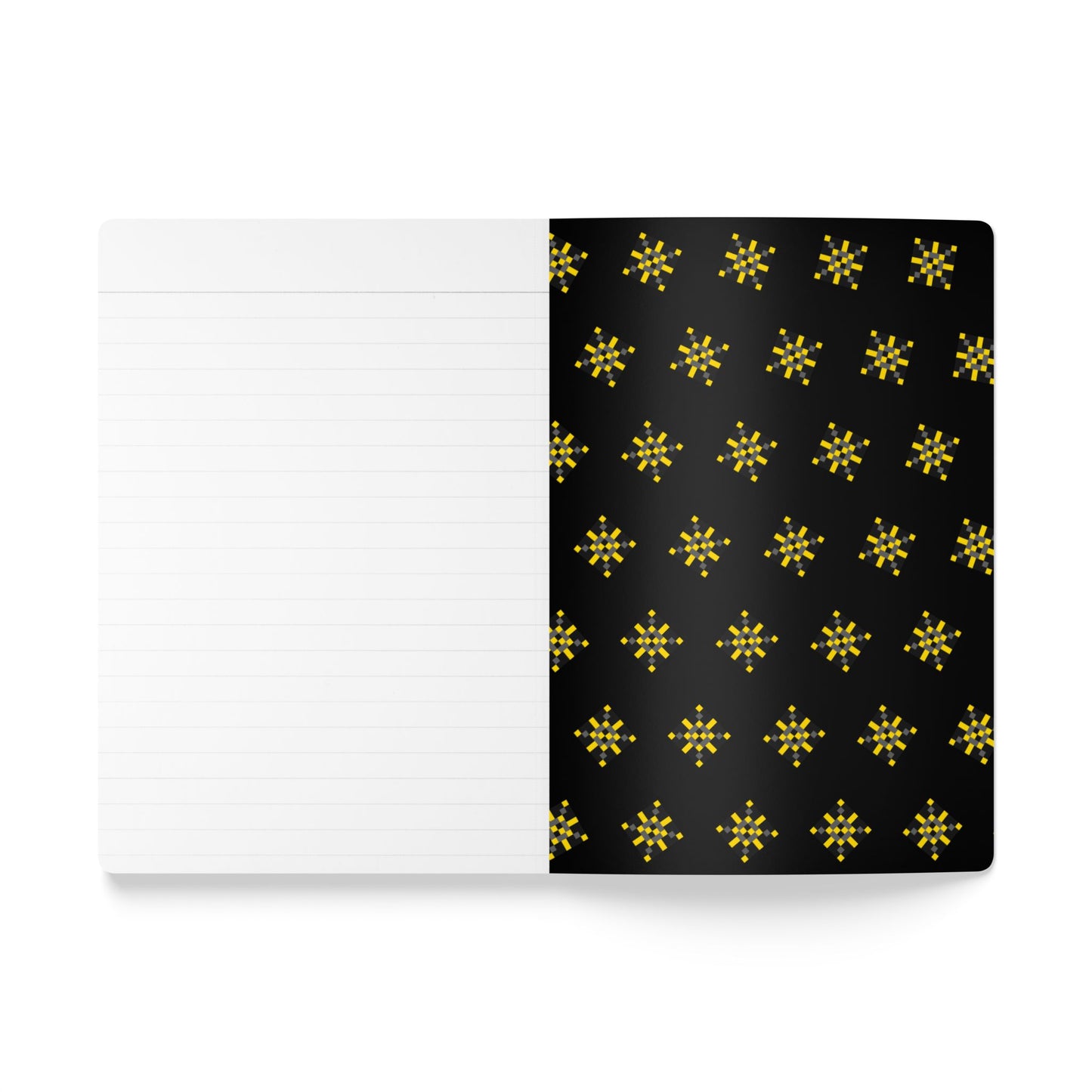 Crown Print Softcover Journal | Stylish Notebook for Notes, Gifts, Diaries, Sketchnotes, Royalty Theme