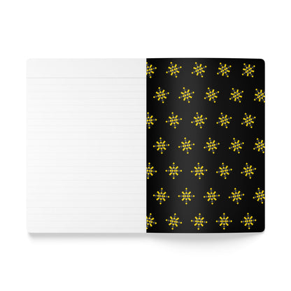 Crown Print Softcover Journal | Stylish Notebook for Notes, Gifts, Diaries, Sketchnotes, Royalty Theme