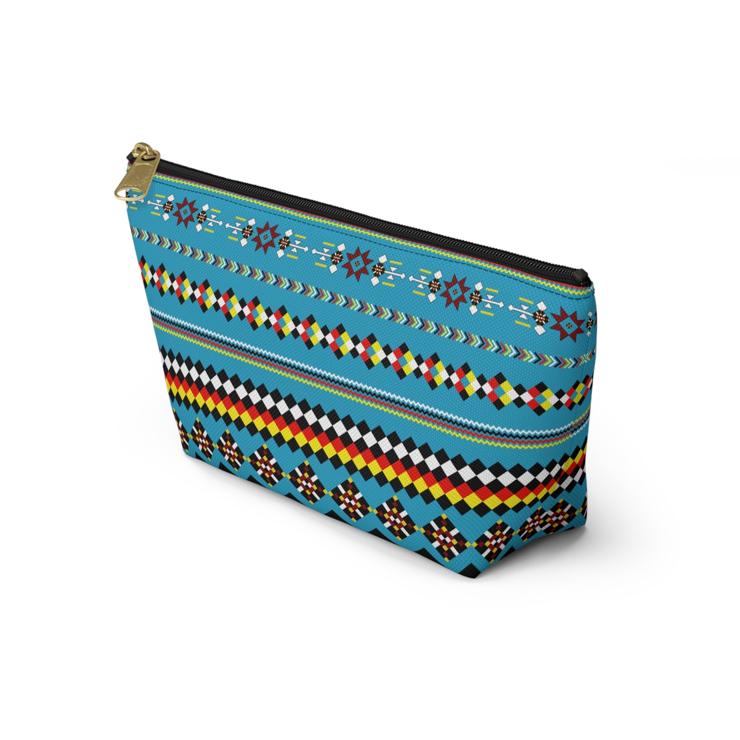 Colorful Accessory Pouch, Versatile Makeup Bag, Travel Organizer, Unique Gift for Her, Bright Patterned Clutch, Festival Essentials
