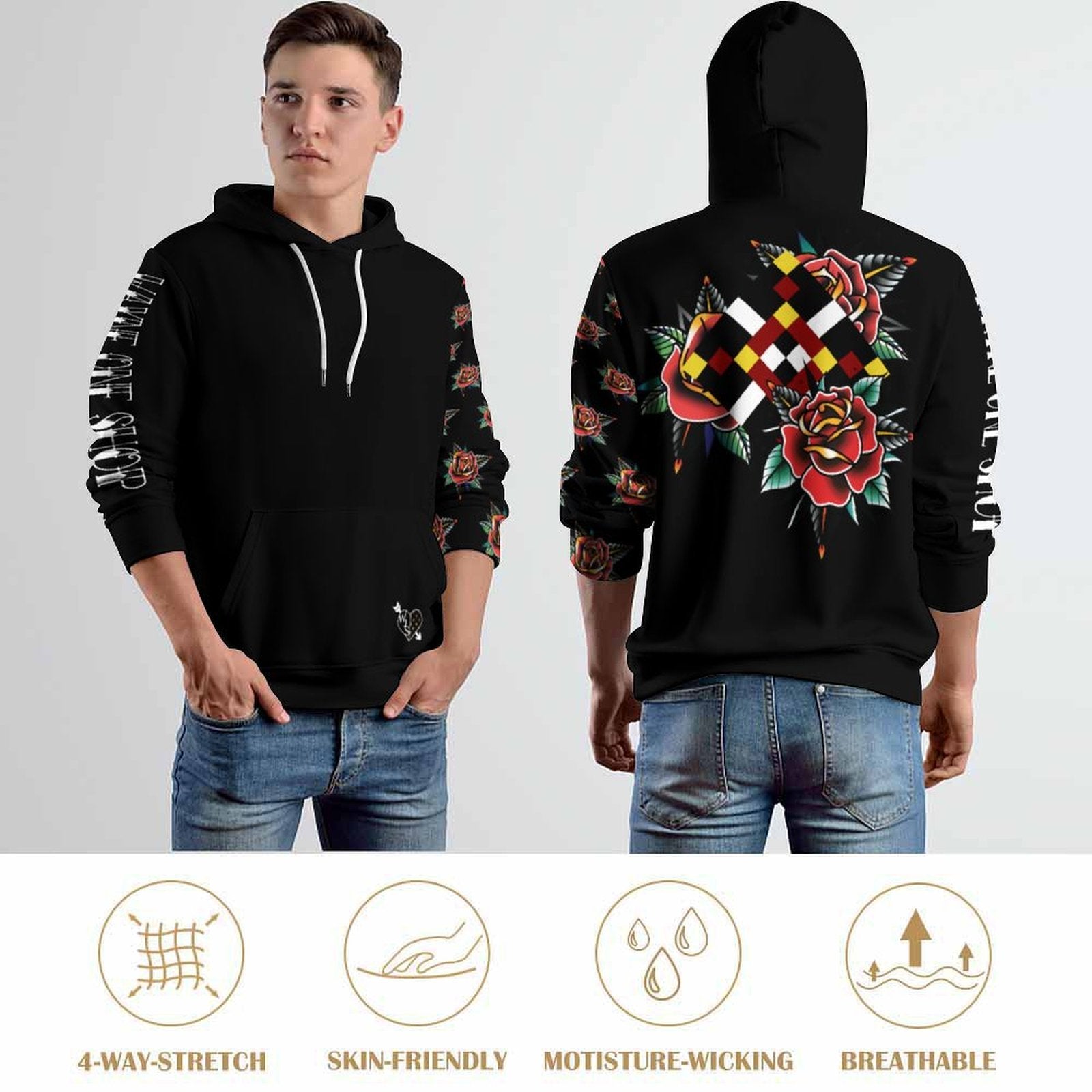 W1S Loose Fit Hoodie for Adults