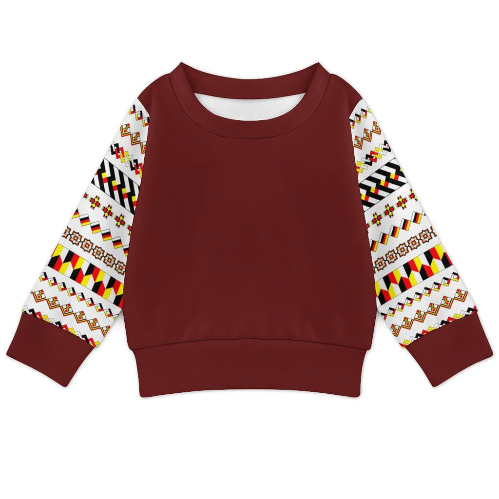 Toddlers' Red Crewneck Sweatshirt