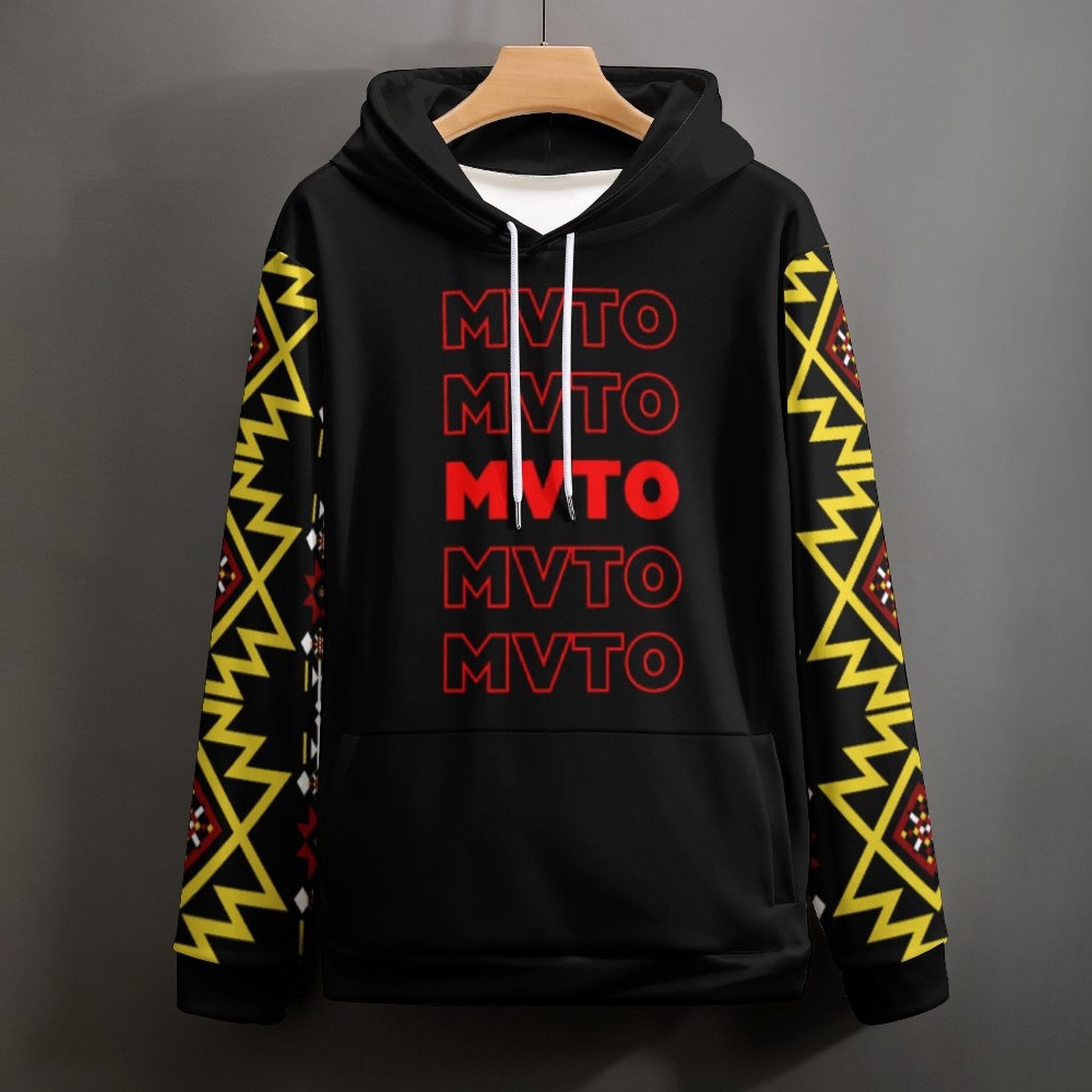 Thank You Design Loose Fit Hoodie (Creek) for Adults